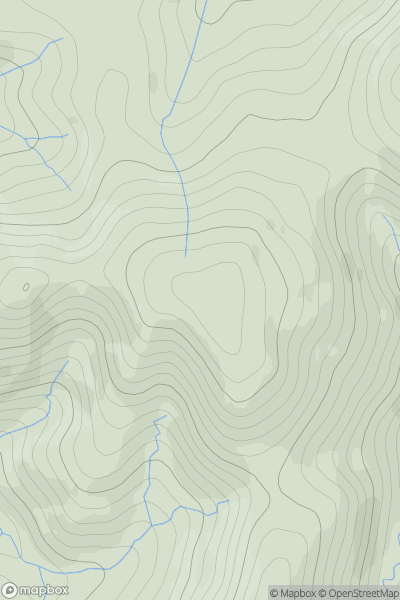 Thumbnail image for White Law [Northumberland] [NT856261] showing contour plot for surrounding peak